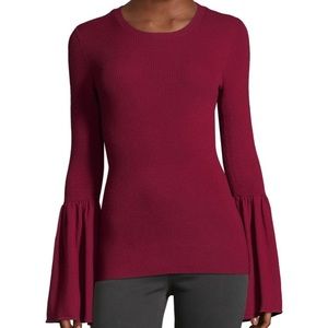 nwt Bcbgmaxazria waverley bell sleeve sweater  M